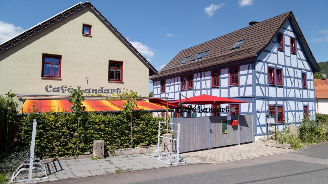 Cafe Landart Im Thueringer Finistere Apartamento Plaue  Exterior foto