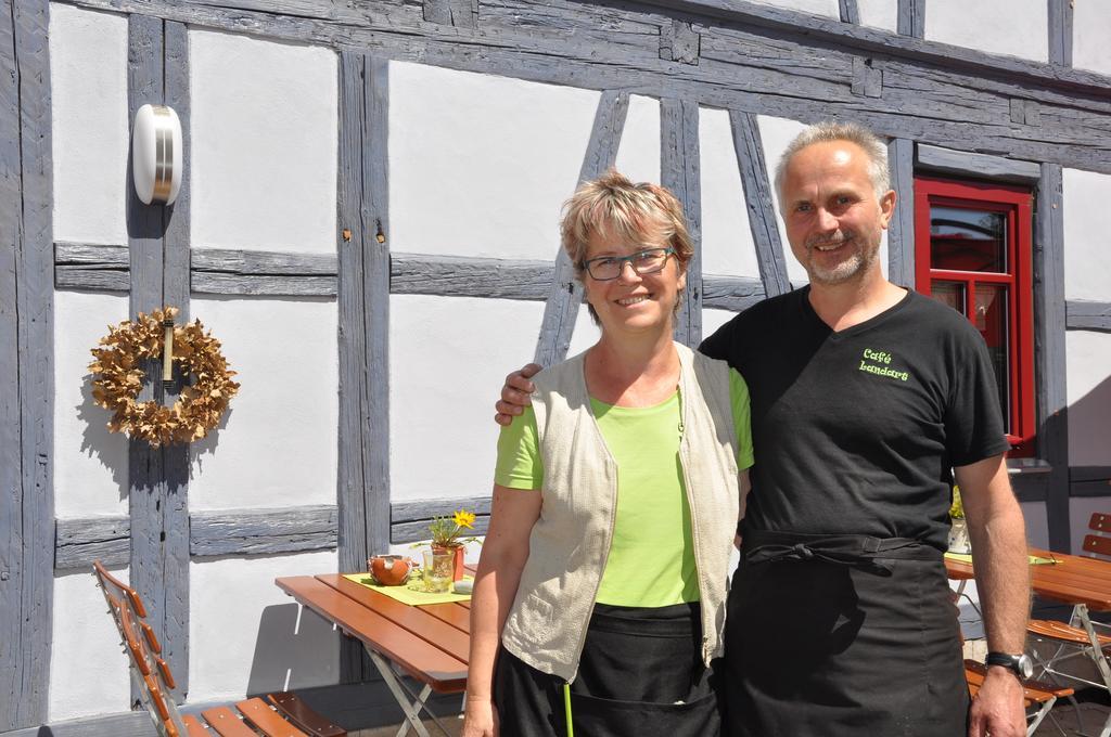 Cafe Landart Im Thueringer Finistere Apartamento Plaue  Exterior foto