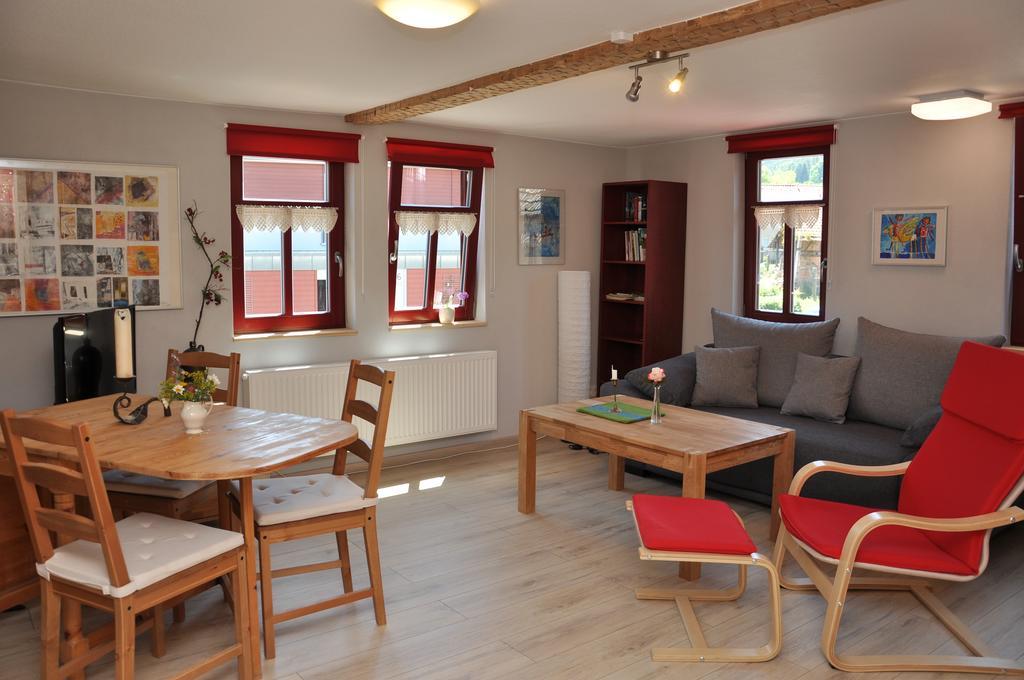 Cafe Landart Im Thueringer Finistere Apartamento Plaue  Quarto foto