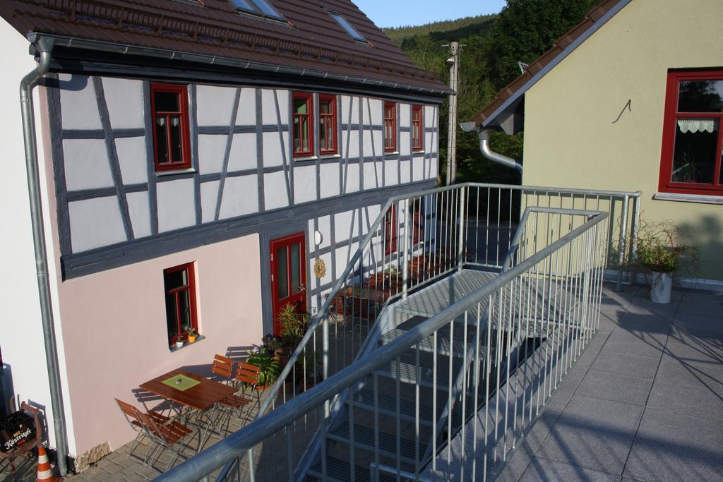 Cafe Landart Im Thueringer Finistere Apartamento Plaue  Quarto foto