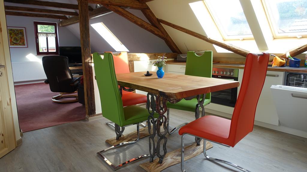 Cafe Landart Im Thueringer Finistere Apartamento Plaue  Exterior foto
