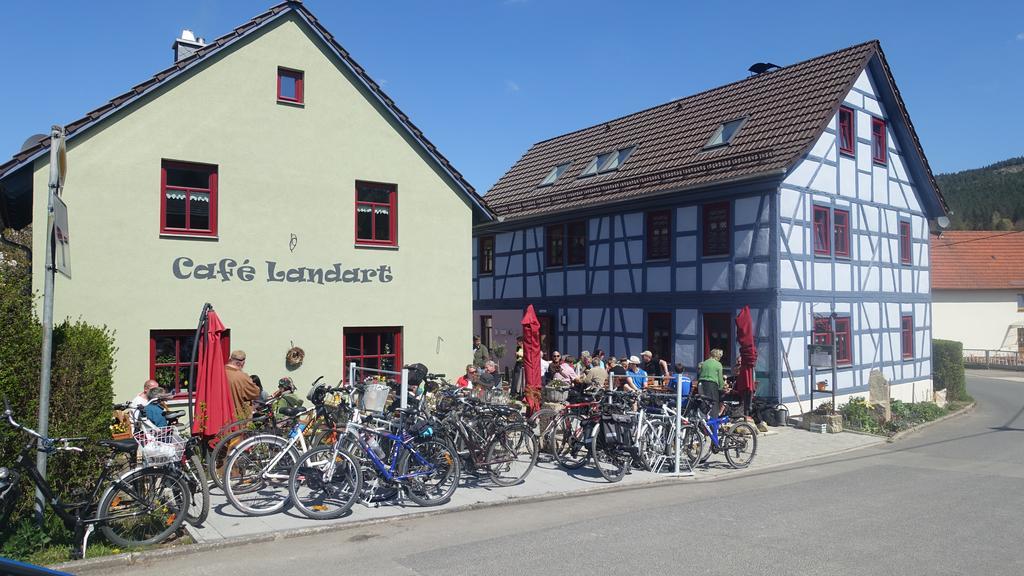 Cafe Landart Im Thueringer Finistere Apartamento Plaue  Exterior foto
