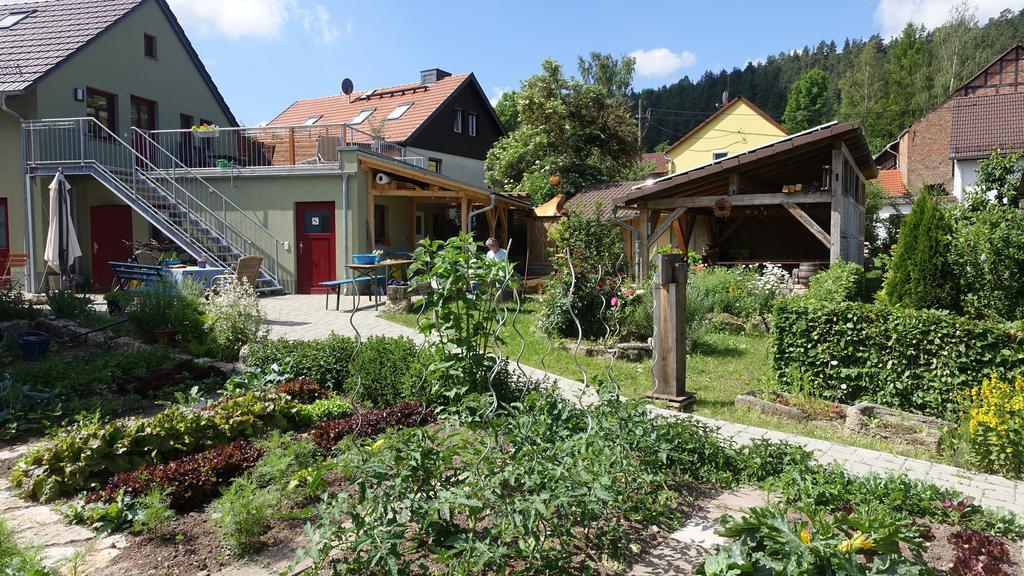 Cafe Landart Im Thueringer Finistere Apartamento Plaue  Exterior foto