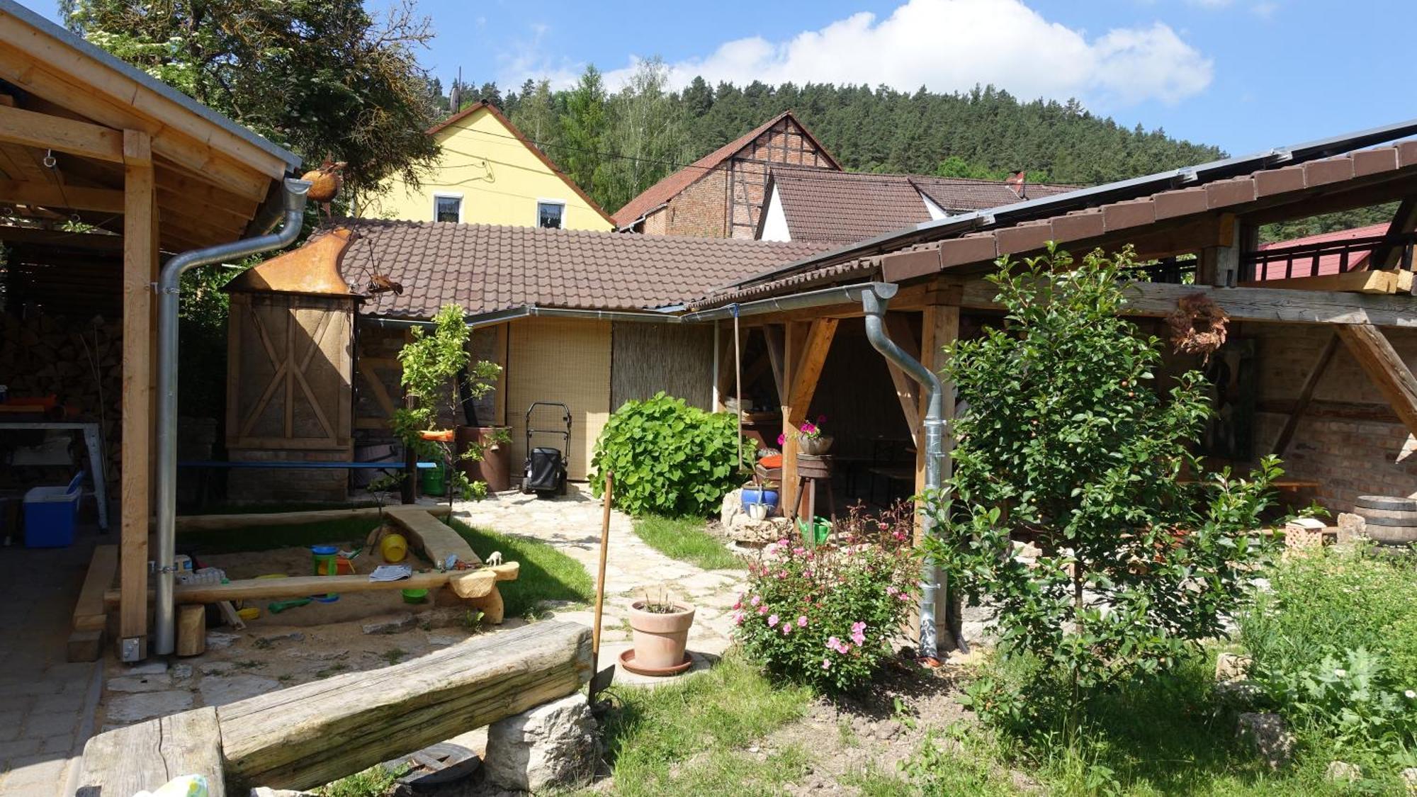 Cafe Landart Im Thueringer Finistere Apartamento Plaue  Exterior foto
